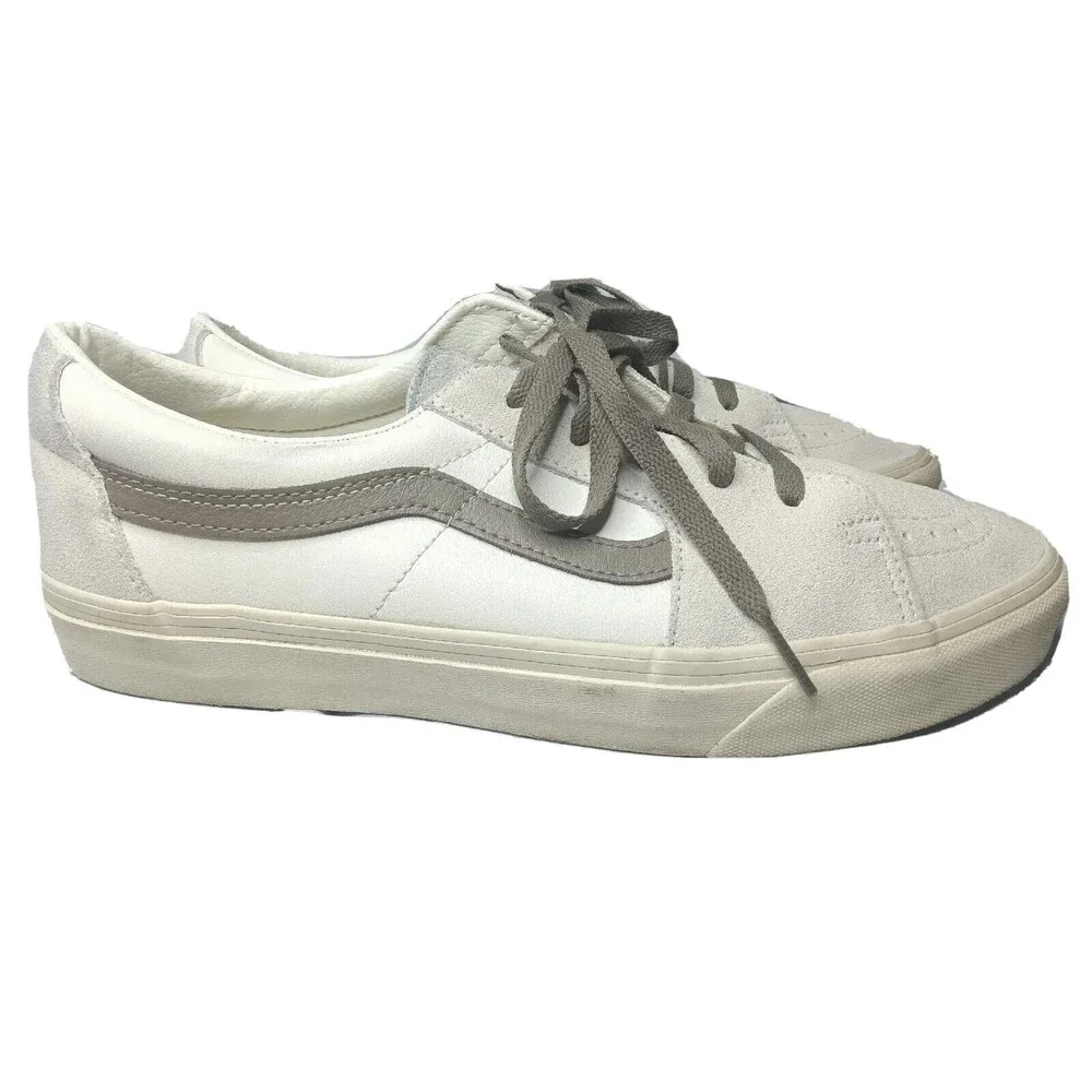 VANS SK8 Low  Skate Shoes Men's Size 10.5 Beige Sneakers